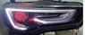 Тюнинг фары (оптика) Mitsubishi Lancer X "Daemon Eye - Audi style"
