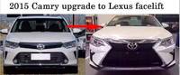 Комплект рестайлинга стиль (обвес) Lexus для Toyota Camry V50-V55 2015-2016