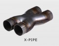 Переходник выхлопных систем Magnaflow style (X-pipe) 57мм