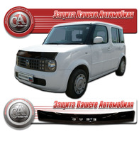 Дефлектор капота - мухобойка Nissan Cube 2002