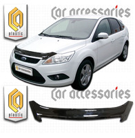 Дефлектор капота - мухобойка Ford Focus 2 седан 08-11