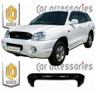 Дефлектор капота - мухобойка Hyundai Santa Fe Classic 2001