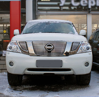 Решетка радиатора Nissan Patrol Y62