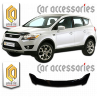 Дефлектор капота - мухобойка Ford Kuga 08-12