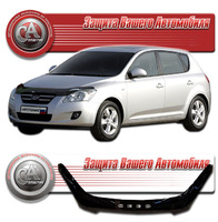 Дефлектор капота - мухобойка Kia Ceed 2007