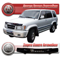 Дефлектор капота - мухобойка Isuzu Bighorn 98-01