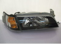 Оптика (фары) Toyota Corolla 110 1998-2000 (черный хрусталь)