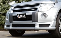 Губа передняя Mitsubishi Pajero 2006-2010 "ROAR type"