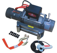 Лебёдка электрическая индустриальная 12/24V Runva 12000lbs 5443кг