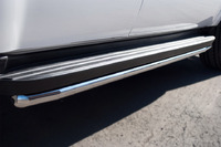 Пороги труба Chevrolet Tahoe 2012 (d42)