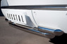 Защита заднего бампера - дуга Chevrolet Tahoe 2012 (d76/63)