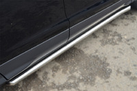 Пороги труба Ford Kuga 2013- (d63)