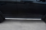 Пороги труба на Chevrolet Captiva 2012 (d63)