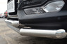 Защита переднего бампера - дуга Ford Kuga 2013- (d76/63)