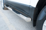 Пороги труба с накладкой Ford Ecosport 2014- (d76)