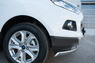 Защита переднего бампера - дуга Ford Ecosport 2014- (d75*42)
