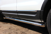Пороги труба Ford Explorer 2012 (d63)