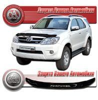 Дефлектор капота - мухобойка Toyota Fortuner 2006-2009