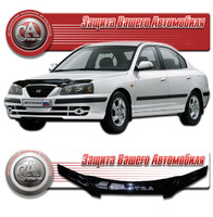 Дефлектор капота - мухобойка Hyundai Elantra XD 2008