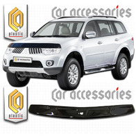 Дефлектор капота - мухобойка Mitsubishi Pajero Sport 2008