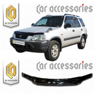 Дефлектор капота - мухобойка Honda CR-V 95-01