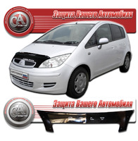 Дефлектор капота - мухобойка Mitsubishi Colt 02-05