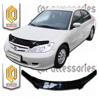 Дефлектор капота - мухобойка Honda Civic седан 04-05