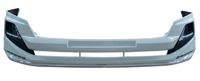 Передняя губа Modellista Toyota Land Cruiser Prado 150 с ходовыми огнями (ver 2)
