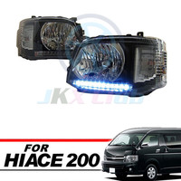 Фары диодные Toyota Hiace 2011+ (белые диоды)