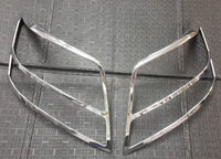Накладки на стопы Toyota Allion 260 (хром)
