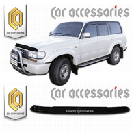 Дефлектор капота - мухобойка Toyota Land Cruiser 80