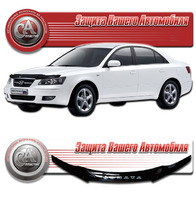 Дефлектор капота - мухобойка Hyundai Sonata NF 2009