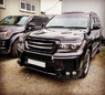 Бампер передний (обвес) Double Eight ver.5 для Toyota Land Cruiser 200 (рестайлинг)