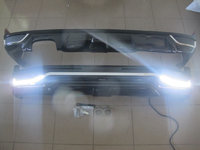 Обвес с ДХО Modellista NEON для Toyota Land Cruiser 200 2016+ (двойной выхлоп)