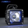 Светодиодная фара дополнительного света Aurora ALO-2-T-P23Q 6 диодов 30W +ПОДСВЕТКА