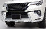 Решетка радиатора тюнинг Toyota Fortuner хром 2015-2019