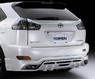 Спойлер под заднее стекло Toyota Harrier (30-38) Lexus RX300-330-350