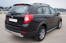 Пороги труба на Chevrolet Captiva 2012 (d63) #2
