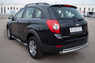 Защита заднего бампера - дуга Chevrolet Captiva 2012 (d76/42)