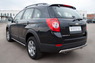 Защита заднего бампера - овал Chevrolet Captiva 2012 (75*42)