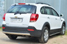 Защита заднего бампера (дуга) Chevrolet Captiva 2013- (d75*42)