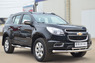 Пороги труба с накладкой Chevrolet Trailblazer 2013 (d76) #3