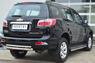 Защита заднего бампера - дуга Chevrolet Trailblazer 2013 (d63/42)