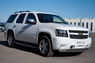 Защита переднего бампера - дуга овалы Chevrolet Tahoe 2012 (75*42/75*42)