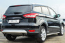 Защита заднего бампера - дуга Ford Kuga 2013- (d63)