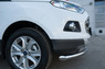 Защита переднего бампера - дуга Ford Ecosport 2014- (d63)