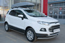 Защита переднего бампера - дуга Ford Ecosport 2014- (d75*42)