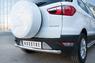 Защита заднего бампера - дуга Ford Ecosport 2014- (d63)