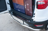 Защита заднего бампера - дуга (секции) Ford Ecosport 2014- (d63)