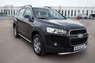Защита переднего бампера - дуга Chevrolet Captiva 2012 (d63)